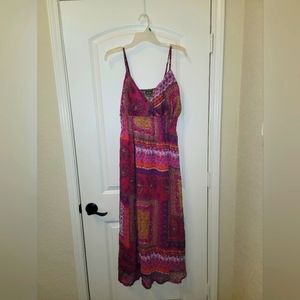Pink Paisley Sundress XL